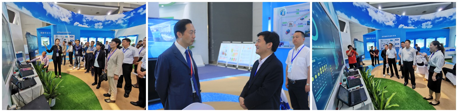 陕西6008集团集团携“绿水青山”亮相丝博会｜副省长魏增军旅行