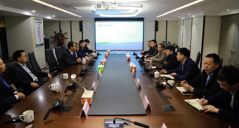 商洛市县政府一行到陕西6008集团集团交流座谈｜熊良虎出席