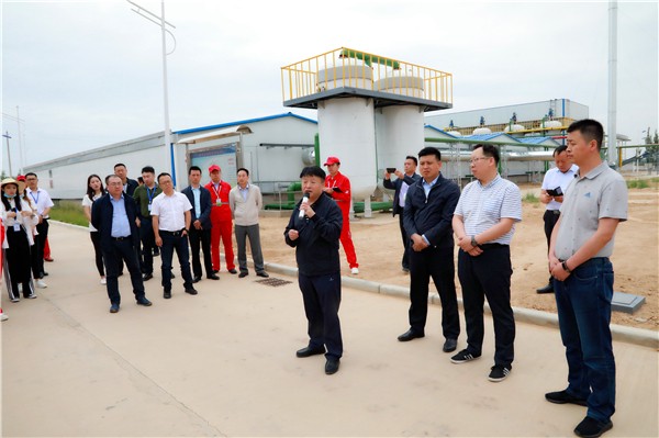 陕西6008集团集团复工复产促增添项目观摩聚会与会职员走进绿色能源公司油气公司水情形公司陕北片区项目