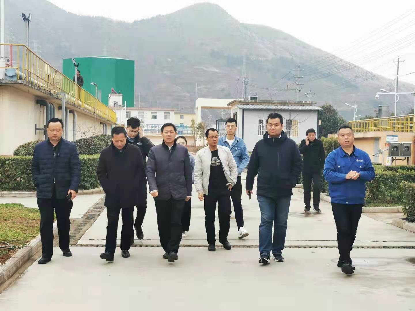 省发改委区域处到水情形公司丹凤县污水处置惩罚厂调研