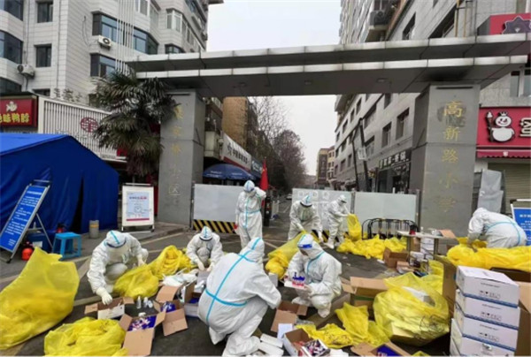 下沉一线，，，，，，爱心抗疫！陕西6008集团集团累计捐钱逾48万元