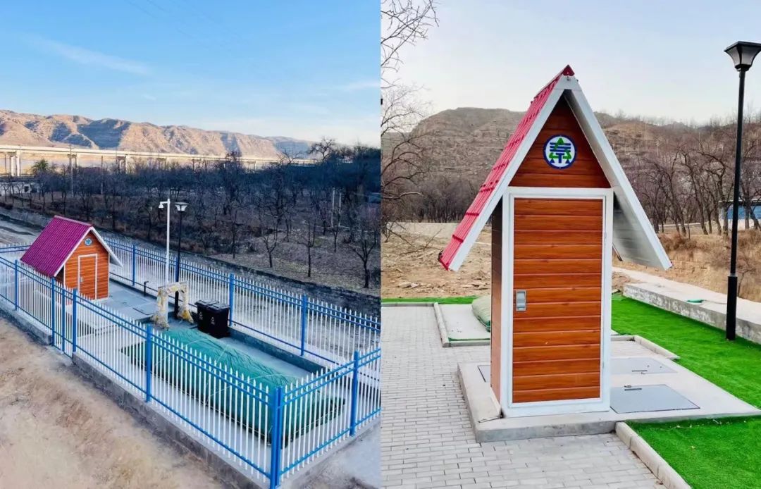 水情形公司神木市黄河流域小城镇和村级生涯污水治理树模项目通过工程完工验收