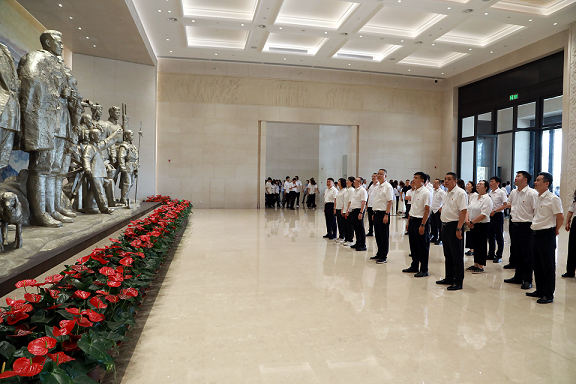 陕西6008集团集团党委赴关中革命纪念馆开展“状畎革命足迹 传承红色基因 筑牢作风基本”党建研学活动